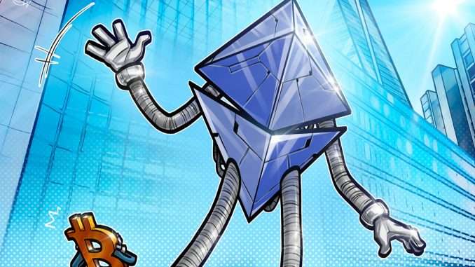 Ethereum hits 8-month highs in BTC as money heads for 'riskier' altcoins